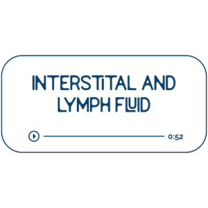 Audio file graphic for the interstitial and lymphatic energy work sessions. It has a beige background and blue colored text that reads “Interstitial and Lymph Flow” with a Play indicator button and indicator that it is 40 minutes long.